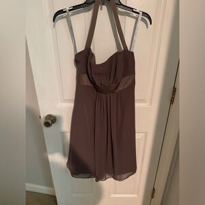 🤎Alfred Angelo Halter Top Bridesmaid Dress